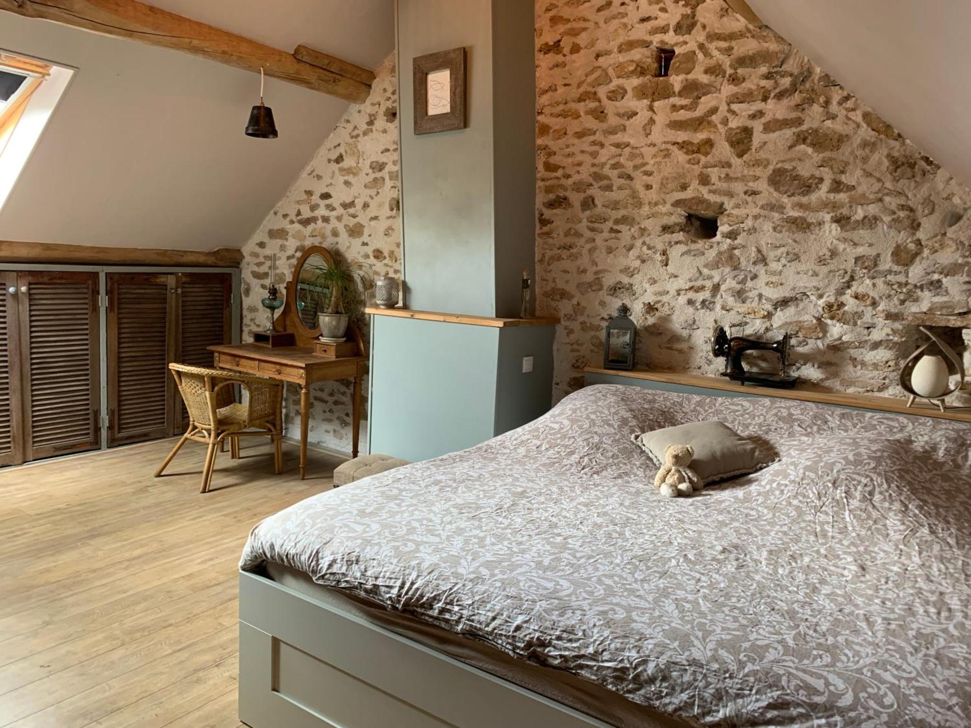 Au Joyeux Lureau Bed and Breakfast Touquin Eksteriør billede